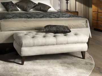 SEGRETI S795 - Tufted upholstered leather bench by Arte Brotto - view 2